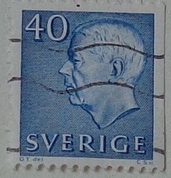 Король Густав VI Адольф. Швеция. Дата выпуска:1964-06-25