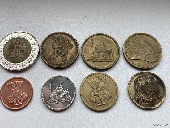 Египет набор монет