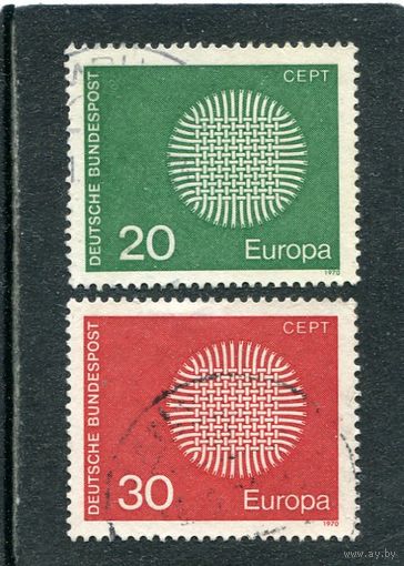 ФРГ. Европа СЕРТ 1970