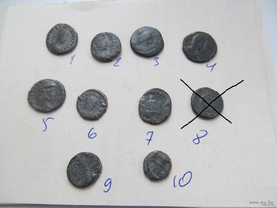 Монеты Рим.Фоллисы