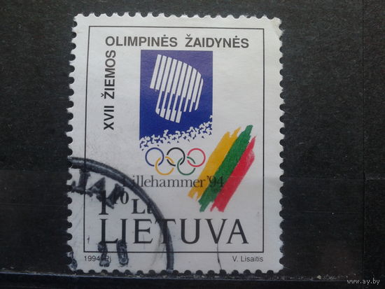 Литва 1994 Зимняя олимпиада в Лиллихамере