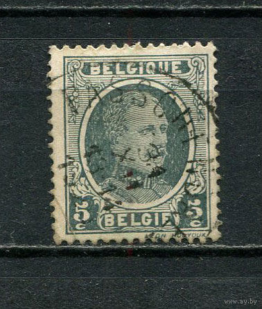 Бельгия - 1922 - Король Альберт I 5С - [Mi.172] - 1 марка. Гашеная.  (Лот 7EK)-T7P12
