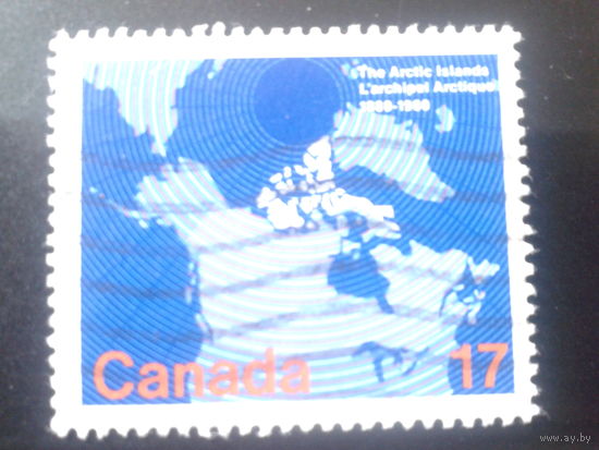 Канада 1981 карта