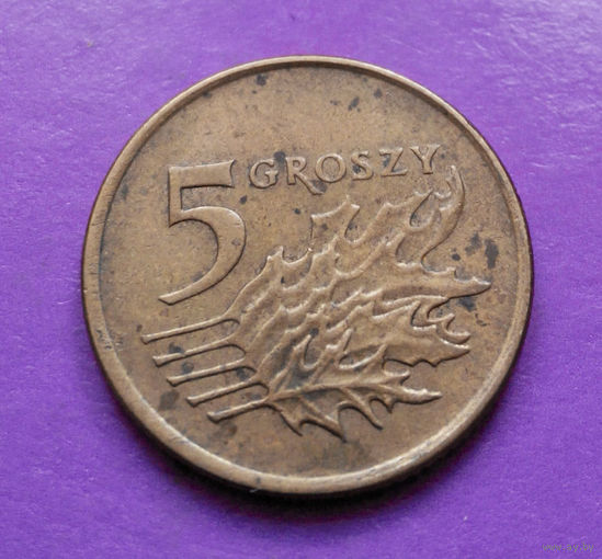 5 грошей 1990 Польша #03