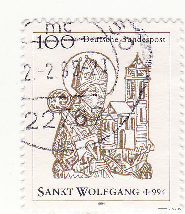 Святой Вольфганг и церковь 1994 год