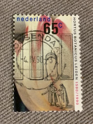 Нидерланды 1990. Hortus botanicus Leiden 1590-1990