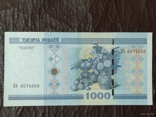 1000 руб. серии КА.  2000 года.