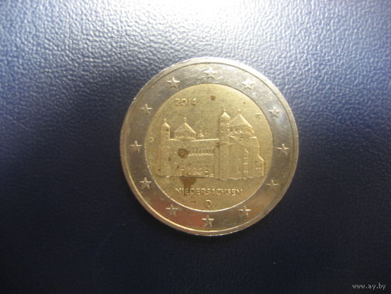 2 евро Германия 2014 G
