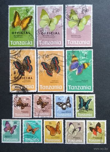 Танзания\120Ф\ фауна насекомые бабочки