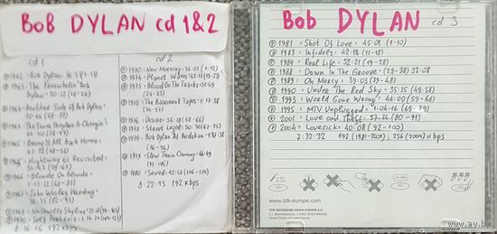 CD MP3 дискография Bob DYLAN - 3 CD