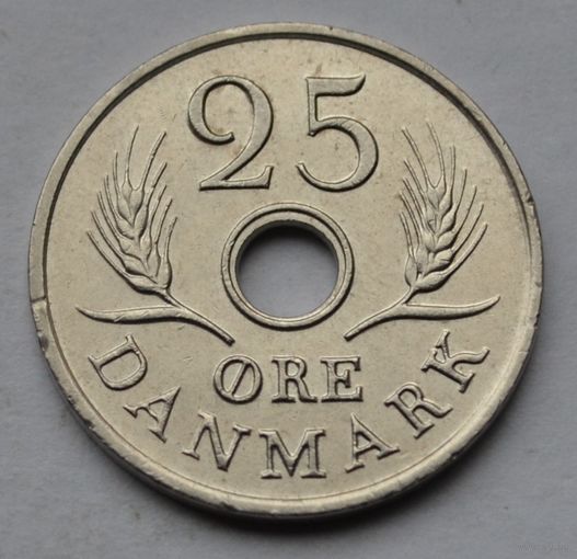 Дания, 25 эре 1968 г.