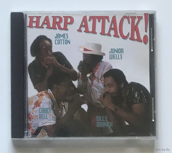 Audio CD, COTTON, WELLS, BELL, BRANCH – HARP ATTACK! - 1990