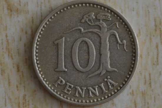 Финляндия 10 пенни 1964