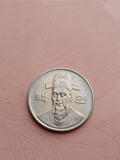 Южная Корея 100 вон 1994г(7)