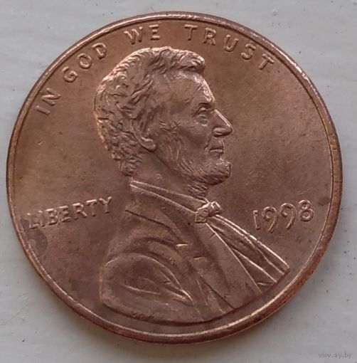 1 цент 1998 США. Возможен обмен