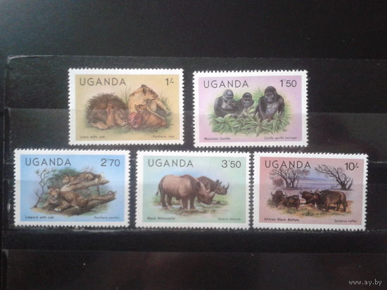 Уганда 1979 Стандарт, фауна** Михель-4,3 евро
