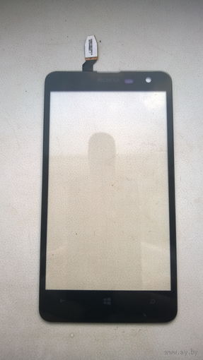 Сенсорное стекло,тачскрин для  Nokia Lumia 625. Б/у.