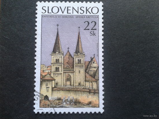 Словакия 2002 кафедральный собор св. Мартина