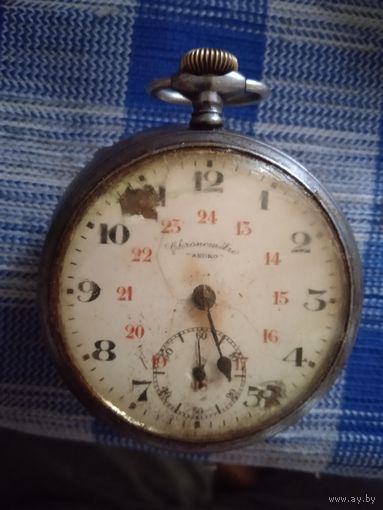 Часы-хронометр"AEDKO" старинные антикварные