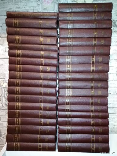 Ленин В.И. Сочинения в 35 томах+ "Краткая биография" (4-издание 1952-1955 г).