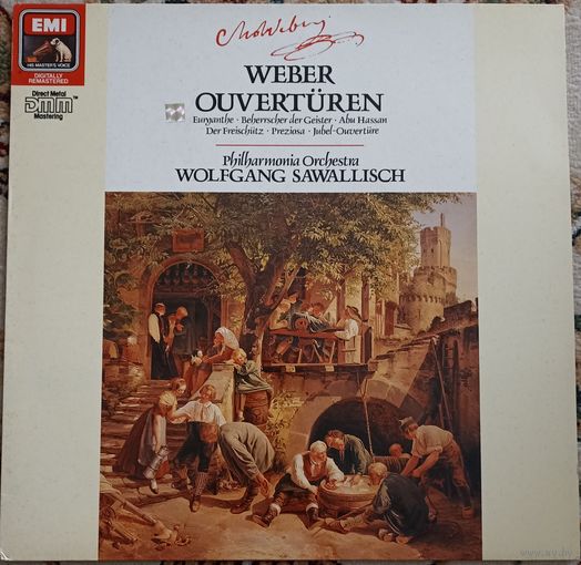 Carl Maria von Weber, Wolfgang Sawallisch, Philharmonia Orchestra – Ouverturen.