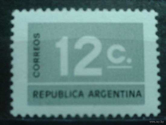 Аргентина 1976 Стандарт 12 с
