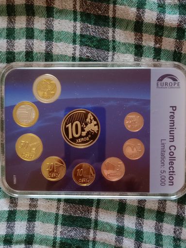 Хорватия проба евро набор монет 2013 unc