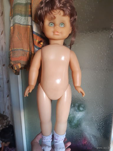 Кукла большая ГДР.