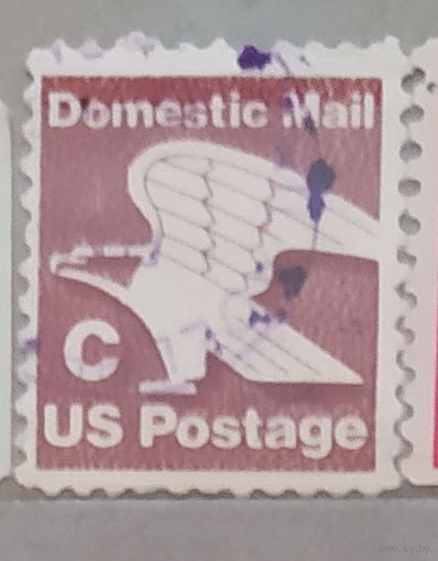 ПОЧТА ПТИЦА Орел-внутренняя Почта США 1981 год