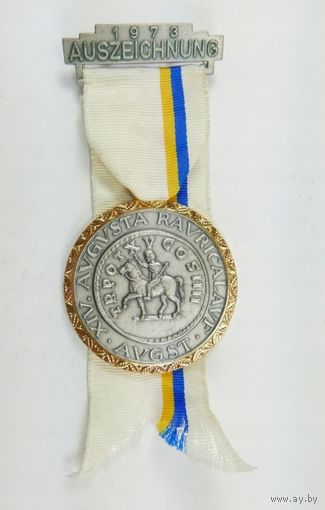 Швейцария, Памятная медаль 1973 год. - Красивая, Тяжёлая -