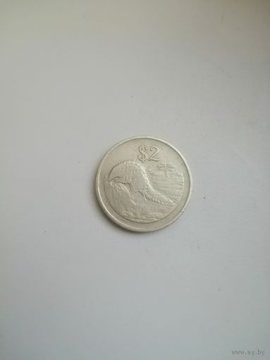 2 Доллара 1997 (Зимбабве)