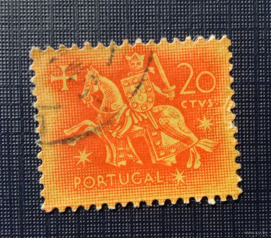 Марка Португалия 1953 Печать короля Диниша