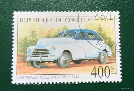 Конго 1999 Старинные автомобили