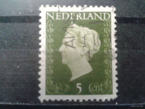 Нидерланды 1947 Королева Вильгельмина 5с