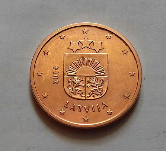 5 + 20 евроцентов, Латвия 2014 г.