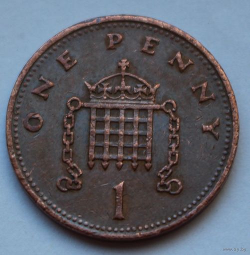 Великобритания 1 пенни, 1988 г.