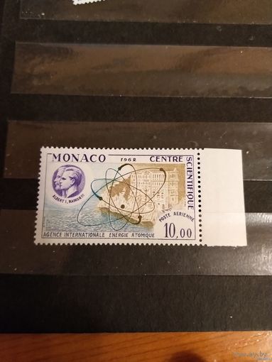 1962 княжество Монако Мих 699 оценка 6 евро космос авиапочта чистая оригинальный клей MNH** выпускалась одиночкой (3-12)