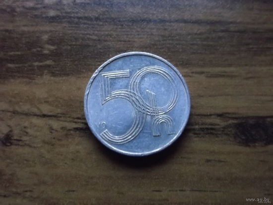 Чехия 50 геллеров 1999