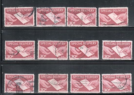 США-1954, (Мих.683), гаш.  , Спец. доставка, ,цена за 1 м на выбор