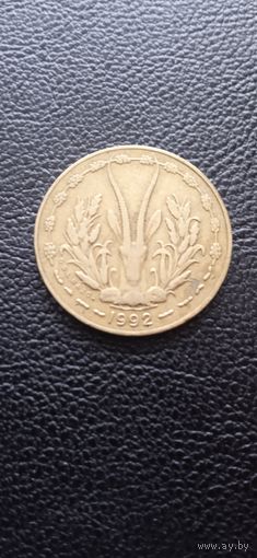 Западная Африка 5 франков 1992 г.