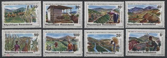 Руанда 1980 год. Год защиты и сохранения почвы MNH