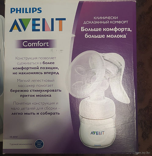Молокоотсос ручной Philips AVENT Comfort / SCF330
