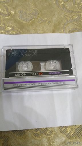 Аудиокассета Denon dx 4 как новая