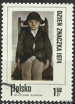 Марки Польша 1974. Живопись. 1 марка из серии.