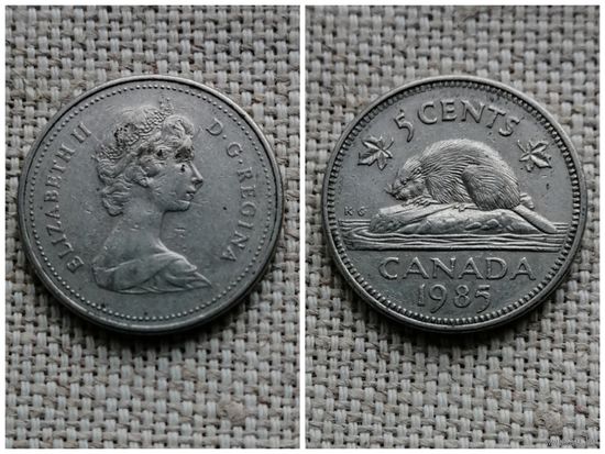 Канада 5 центов 1968/1978//1985/(Nw)