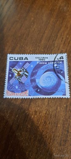 Куба 1980. Интеркосмос. Марка из серии