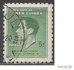Новая Гвинея. Король Георг VI. 1937г. Mi#129.