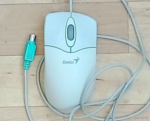 Распродажа!! Мышка компьютерная. Genius. Проводное устройство (PS/2). Б\у.