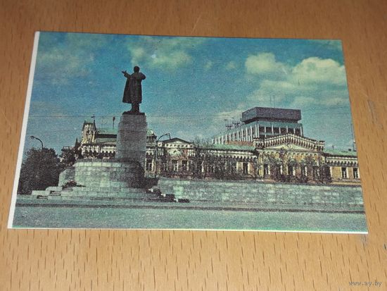 Календарик 1983 Памятник Ленину