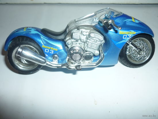 Модель Мотоцикла. Blue Speed. Wild Rides. Maistro. 1:18.